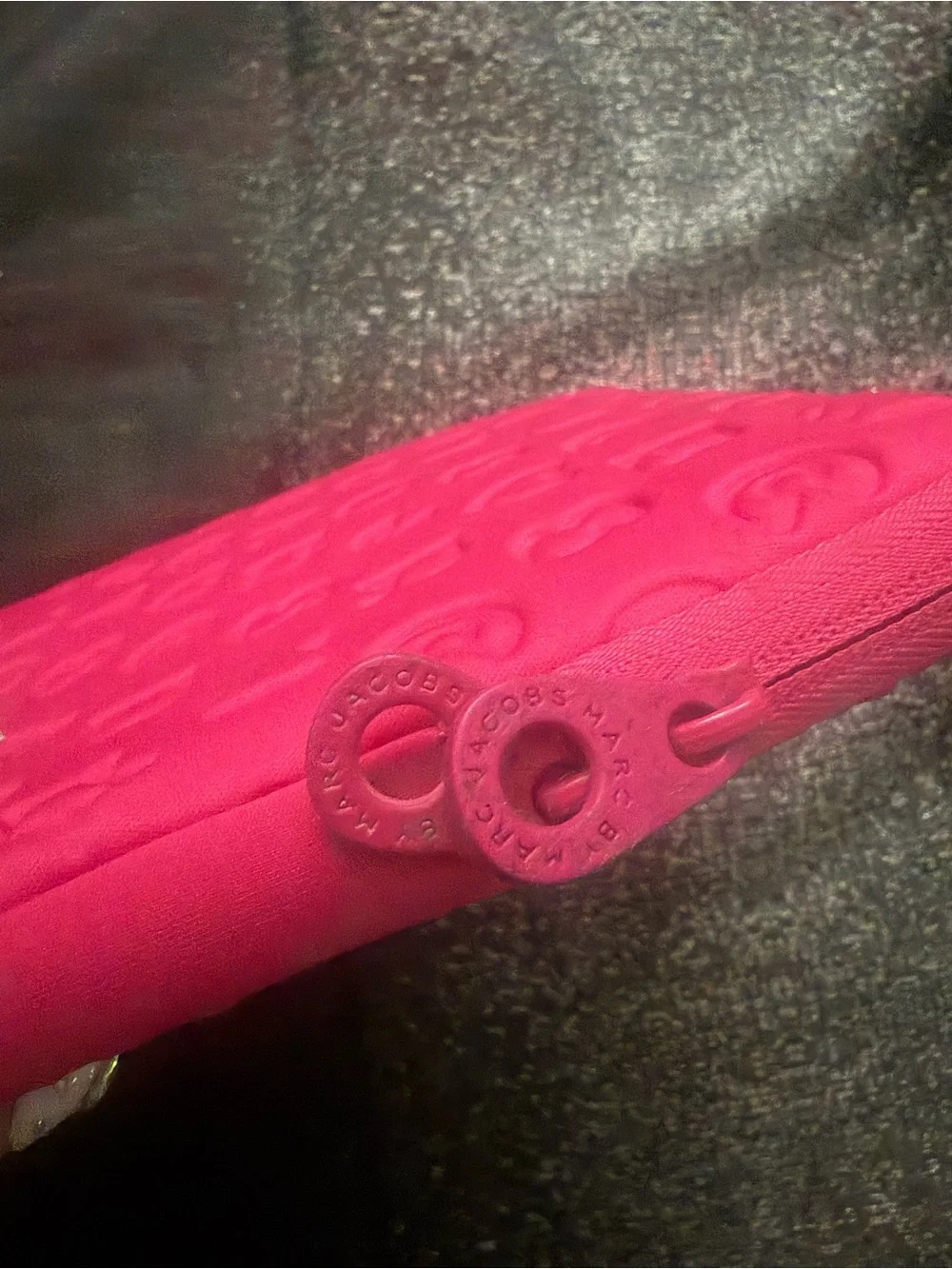 Marc by Marc Jacobs Bright Pink Embossed Tablet Sleeve